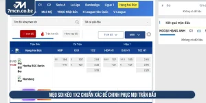 Mẹo soi kèo 1x2